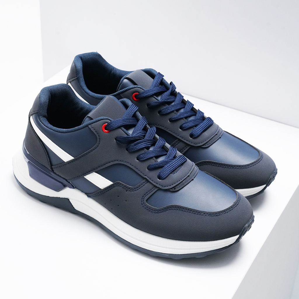 Gabino Sneakers Cowok Peter:G2BC3009-N