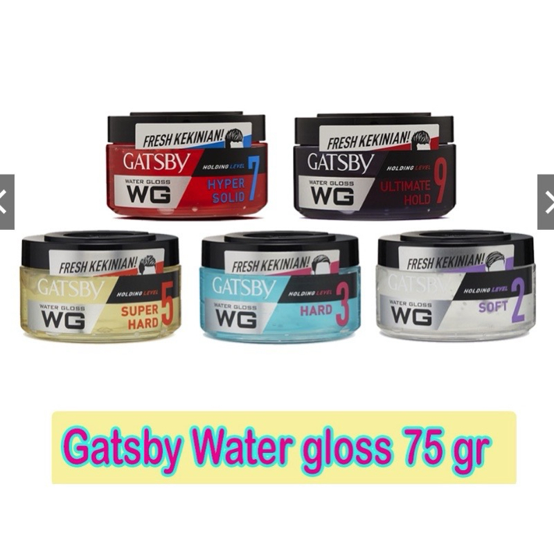 GATSBY WG HOLDING LEVEL 75g