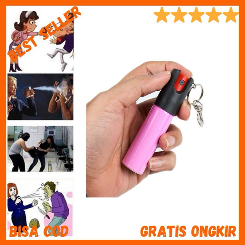 

Semprot Lada Perlindungan Diri Pepper Spray 20ml
