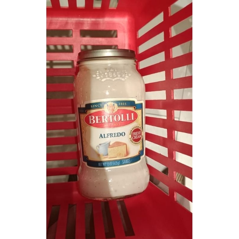 

Bertolli pasta saus sauce spaghetti Alfredo 425gr