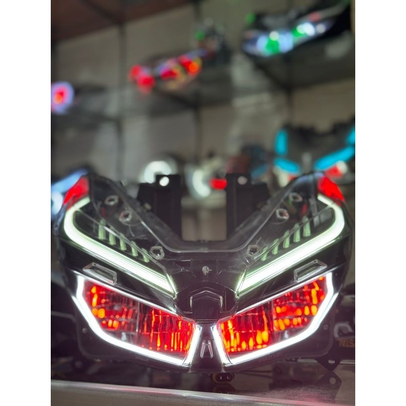 ALIS LAMPU VARIO 125 NEW GEN 2 TERBARU 2023 SEPAKET REFLEKTOR