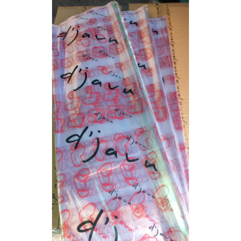 

PANAS PLASTIK PARCEL SOUVENIR KADO PARCEL WARNA WARNI TRANSPARAN BENING