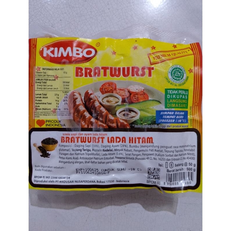 

Sosis Kimbo bratwurst