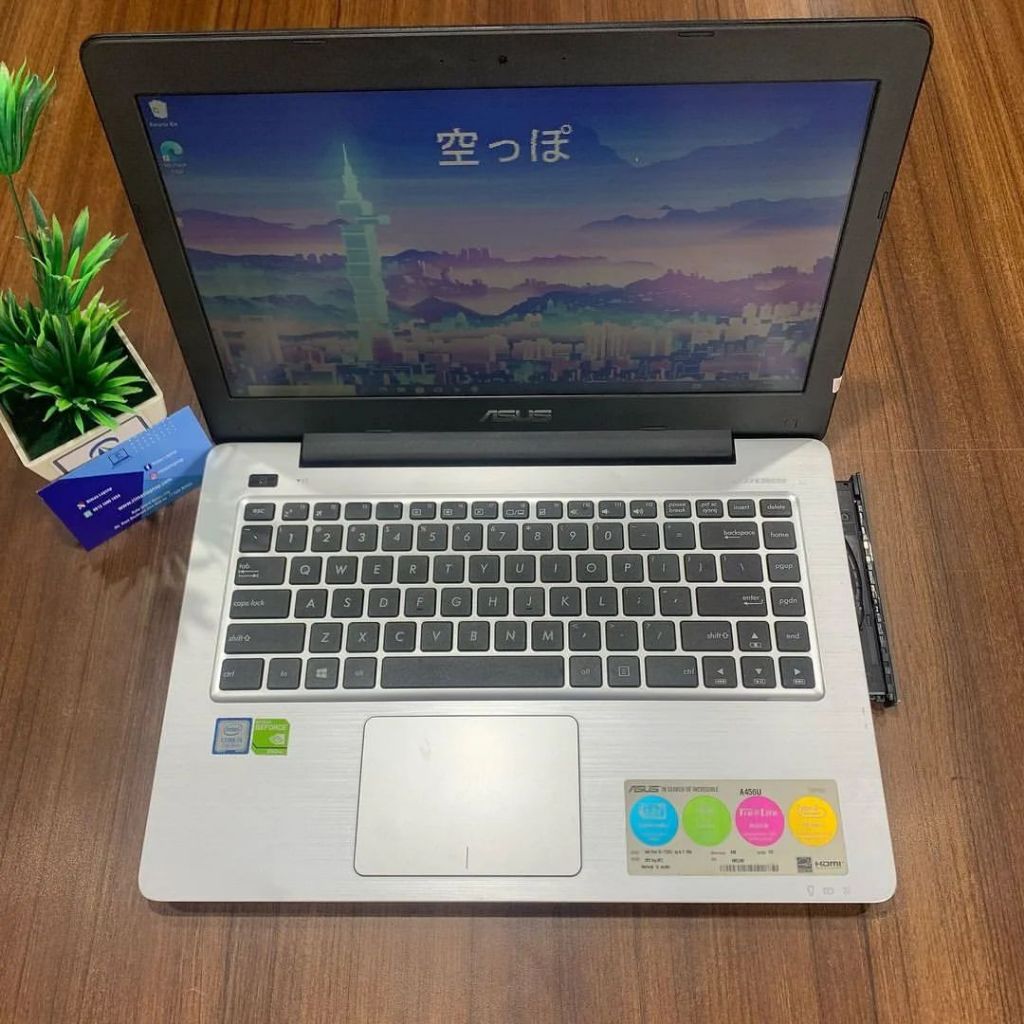 LAPTOP ASUS VIVOBOOK I5 GEN 7 NVIDIA RAM 8/128GB SSD| SECOND/BEKAS