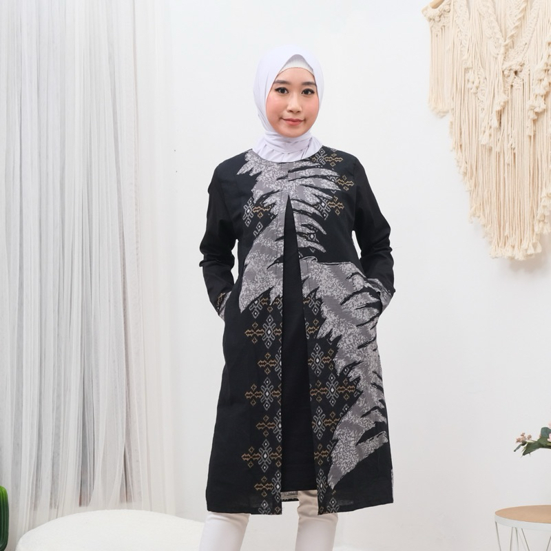 Batik Premium Tunik Wanita Solo Puring Premium