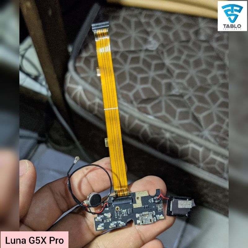 papan cas antena fleksibel Luna G5X pro original copotan bergaransi