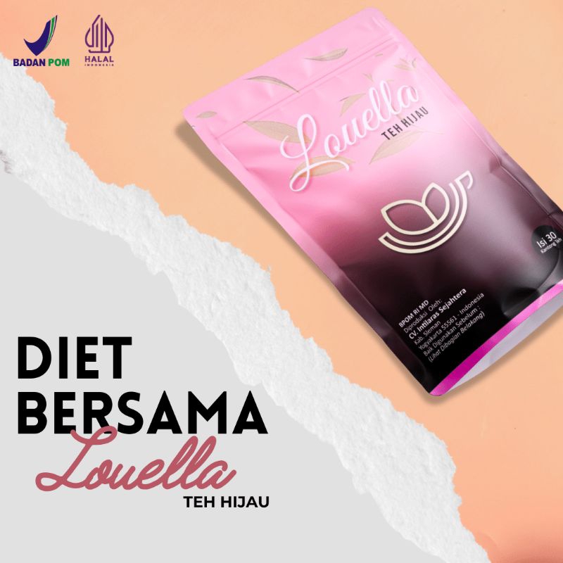 

Louella Slimming Tea | Teh Hijau Pelangsing Alami | Teh Hijau Detoks