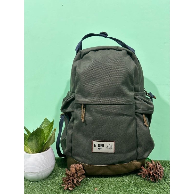 Eger X-Aster Canvas 22L, Olive, Tas Ransel Orizenz