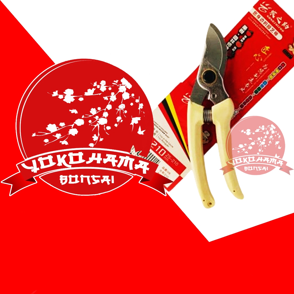 YOKOHAMA BONSAI-Alat bonsai dan berkebun, Gunting dahan Jepang