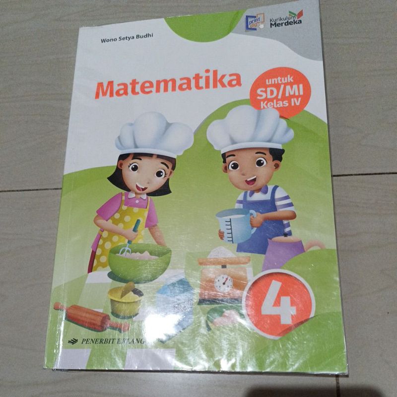 

di jual buku matematika kelas 4 sd kurikulum merdeka