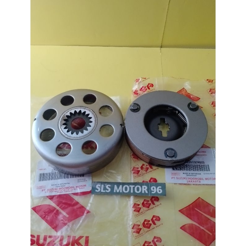 Mangkok ganda kopling + ganda assy Shogun 110 Shogun kebo