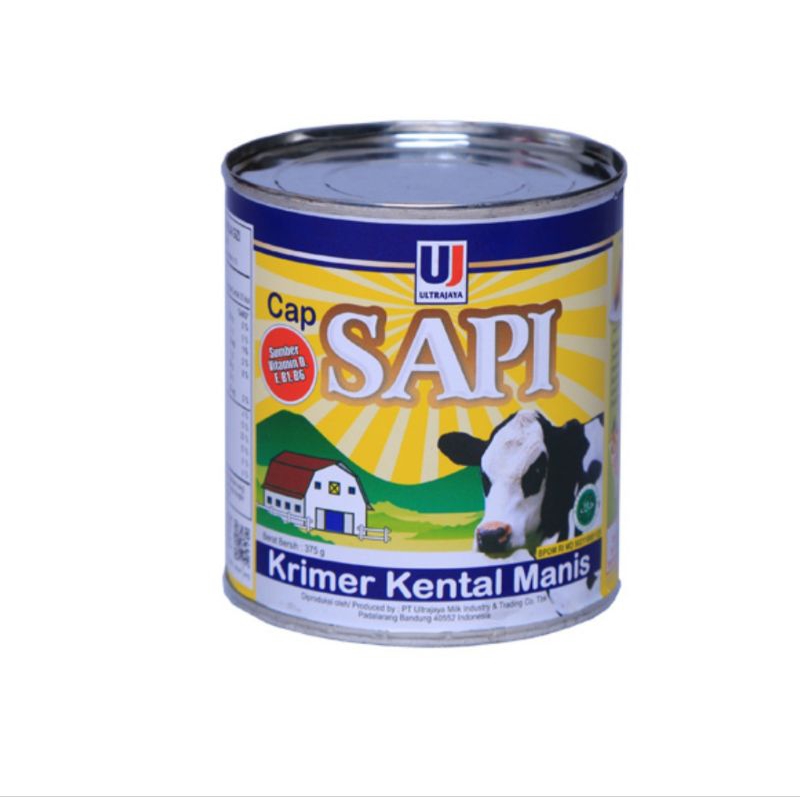 

Ultra Jaya Cap Sapi Krimer Kental Manis 370gr