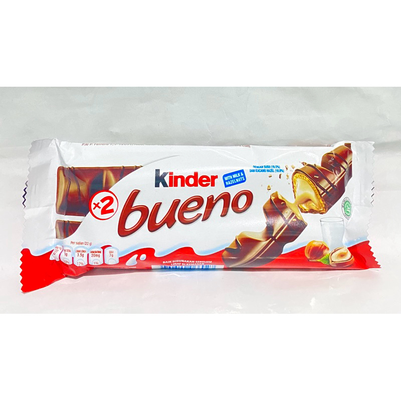 

Kinder Bueno 43 gram coklat isi 2pcs