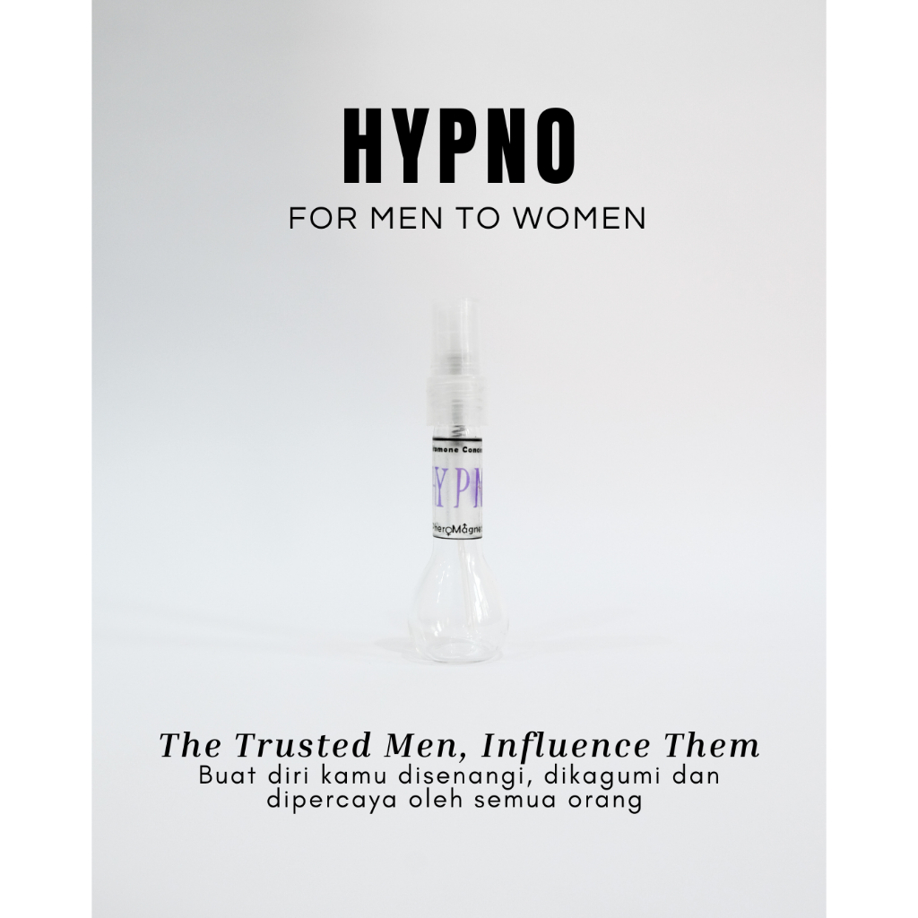 HYPNO - PHEROMONE CONCENTRATE BY PHEROMAGNETIC PARFUM PEMIKAT PELET PRIA WANITA TAHAN LAMA ORIGINAL 