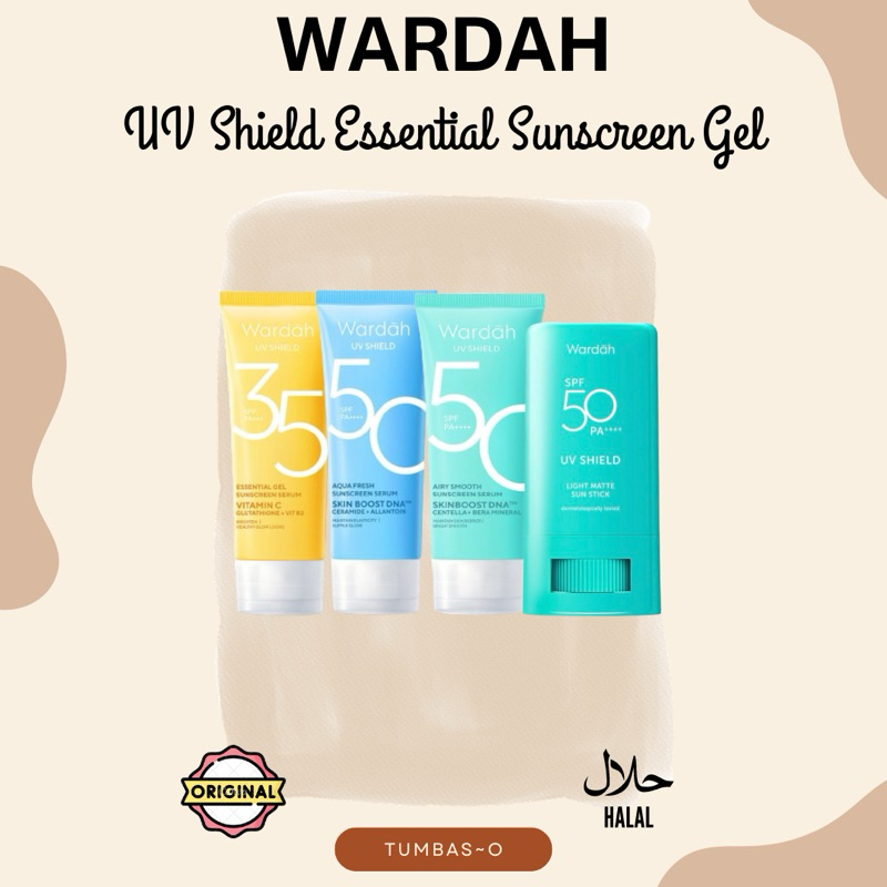 WARDAH UV Essential Sunscreen Gel SPF 30 | SPF 50