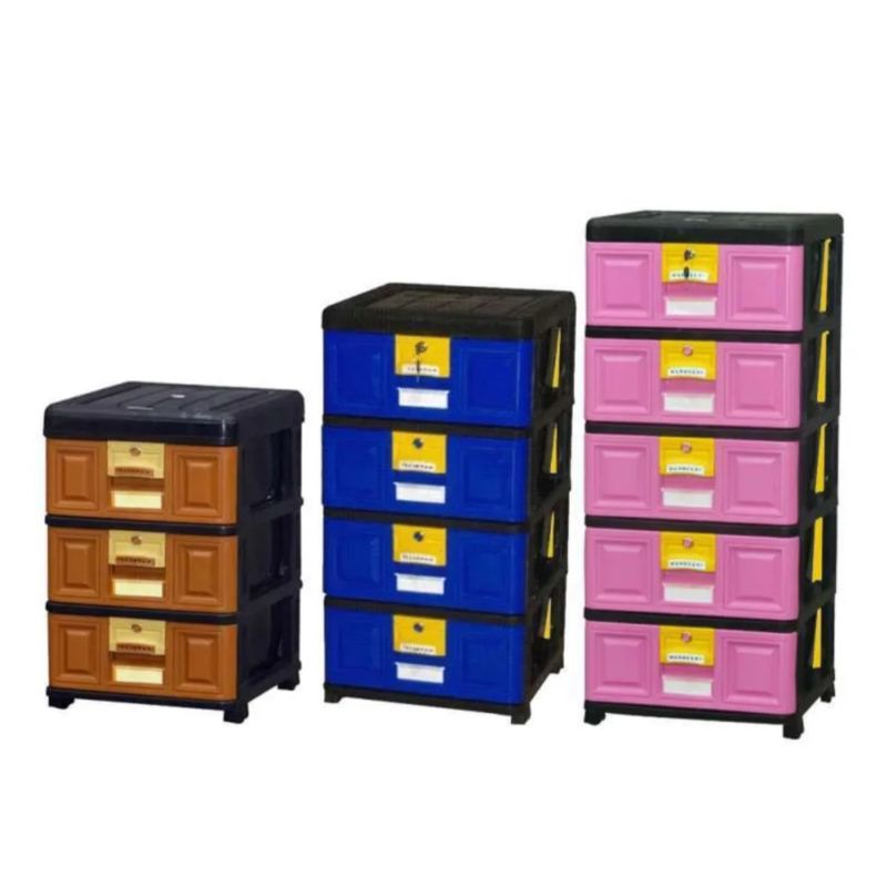 Lamari laci Napolly STB 300, STB 400 dan STB 500/ Laci pakaian napolly/ Lemari napolly