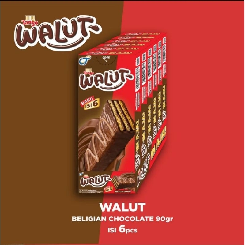 

Tango Walut Belgian Choco 90gr