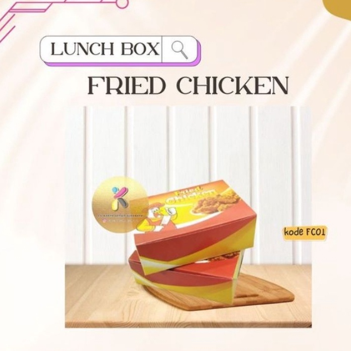 

KI3 Box Fried Chicken motif isi 5Dus fried chickenkerdus fried chickenBox ayam gorengkemasan fried chicken