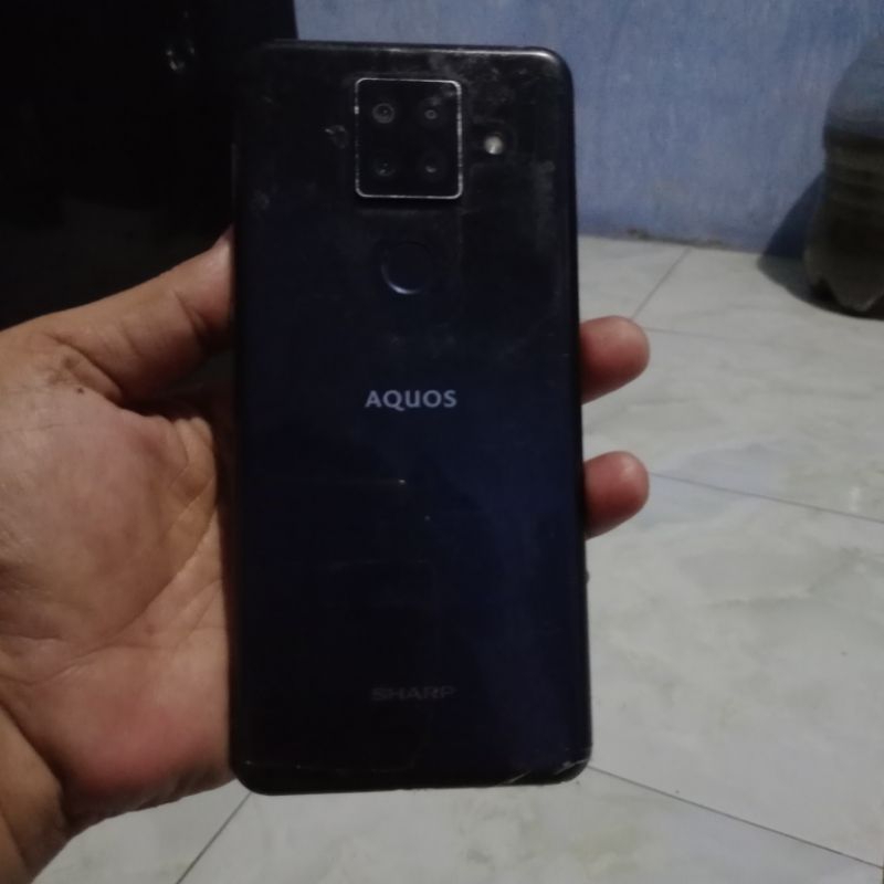 Sharp Aquos 4 sense plus 8/128 SD 720G bekas minus lcd, mesin normal