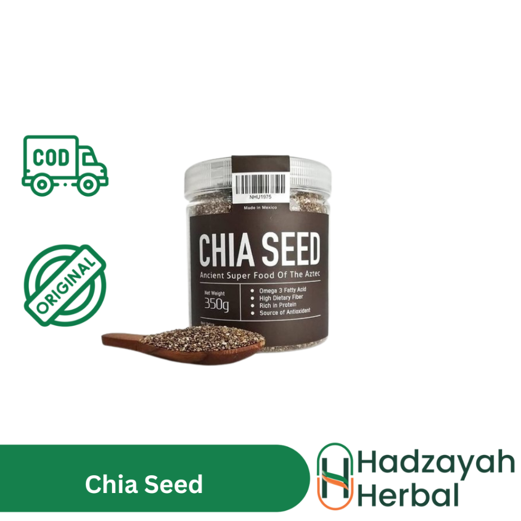 Black Chia Seed Organic - Biji Chia Seed Premium Original 350gr