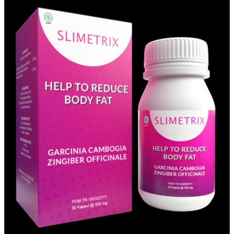 Slimetrix Asli Original Obat Pelangsing Badan Herbal ( Isi 30 Kapsul ), Slimetrix Sangat Bagus Buat 