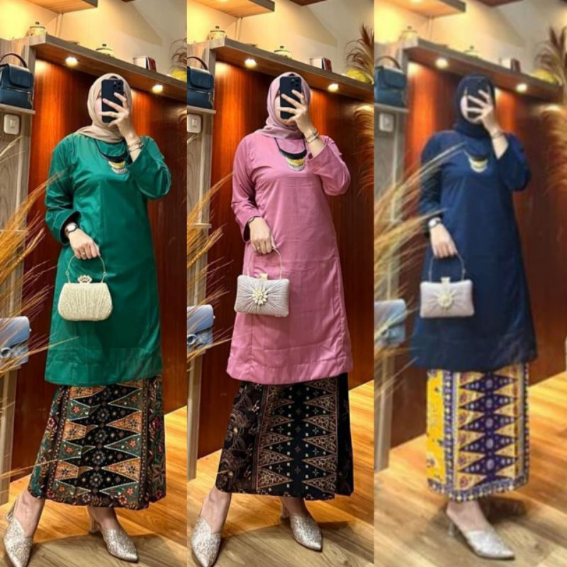 BAJU KURUNG BASIBA / BAJU KURUNG MELAYU / BAJU KURUNG MALAYSIA / BAJU BASIBA / POLOS