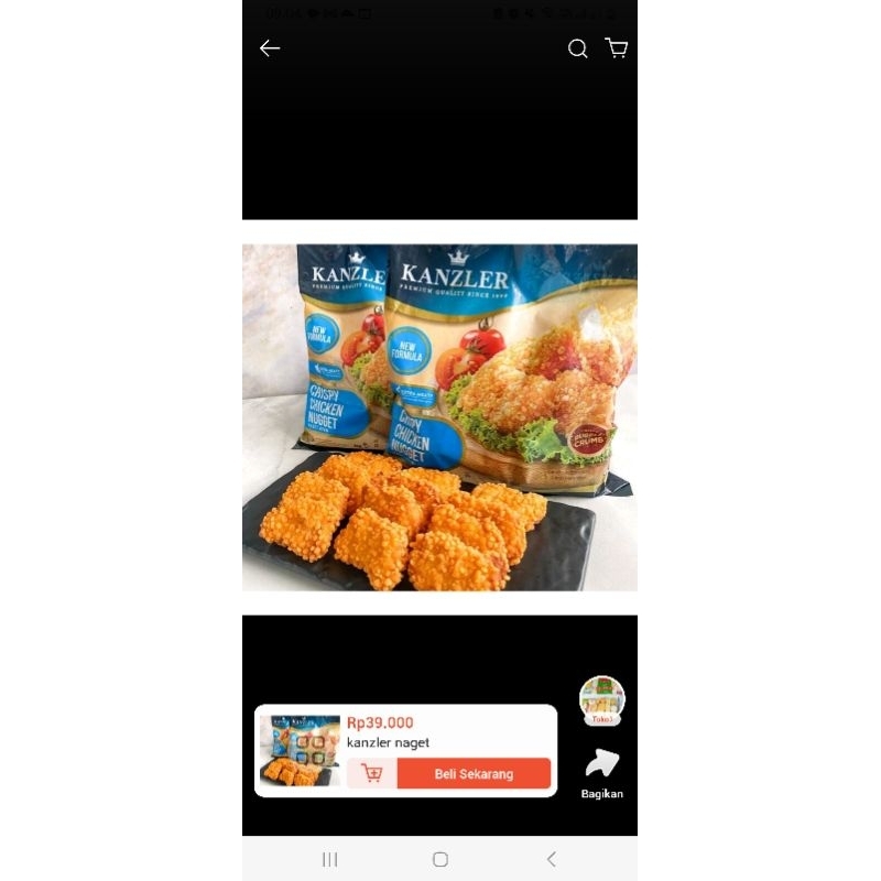 

naget kanzler crunchy