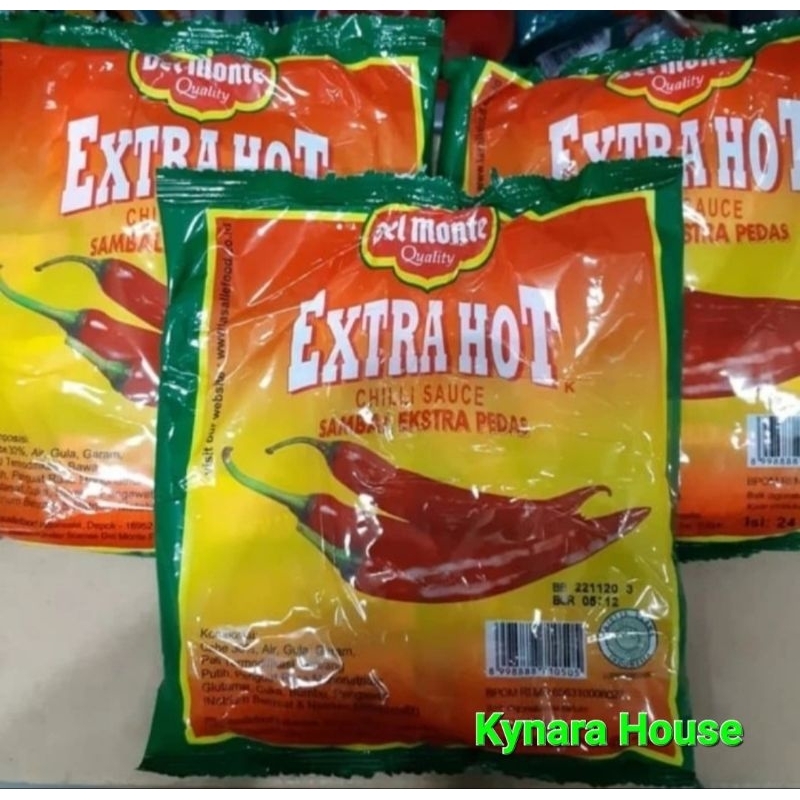 

Del Monte Extra Hot Chili Sauce 20x24x9gr (Karton)