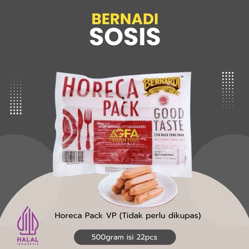 

SOSIS BERNARDI / SOSIS BERNARDI AYAM / SOSIS 1 KG / SOSIS AYAM / SOSIS TANPA KUPAS / SAUSAGE