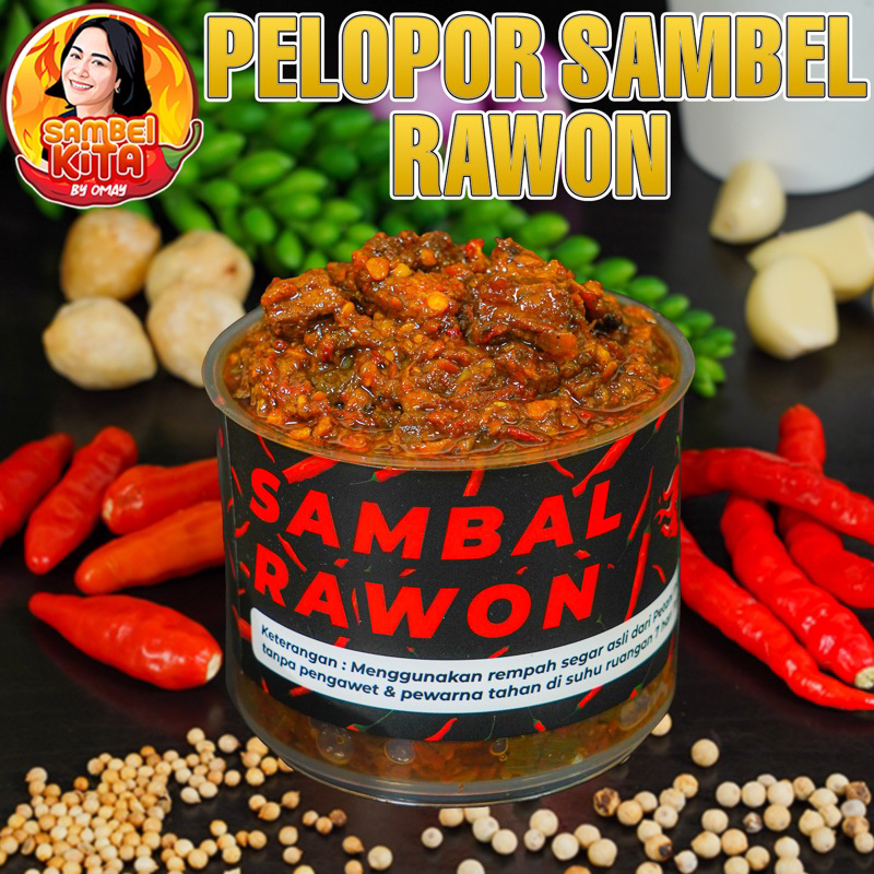 

SAMBEL RAWON / 100 Gram ORIGINAL BY OMAY FARIDA NURHAN 1 PCS VIRALLL