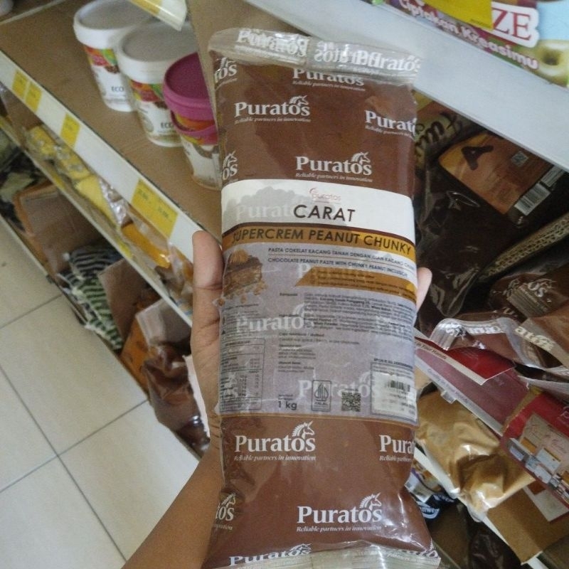 

Puratos Carat Supercream Peanut Chunky 1kg