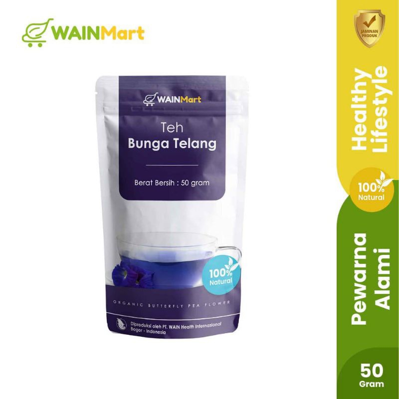 

Wainmart Teh Bunga Telang Petal Tumpuk 50 gram