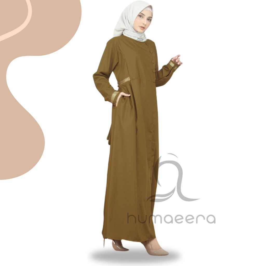 BEST SELLER GAMIS KERJA DINAS TOYOBO KHAKI BAHAN TOYOBO DAN BALOTELLI SERAGAM GAMIS PNS WARNA KHAKI