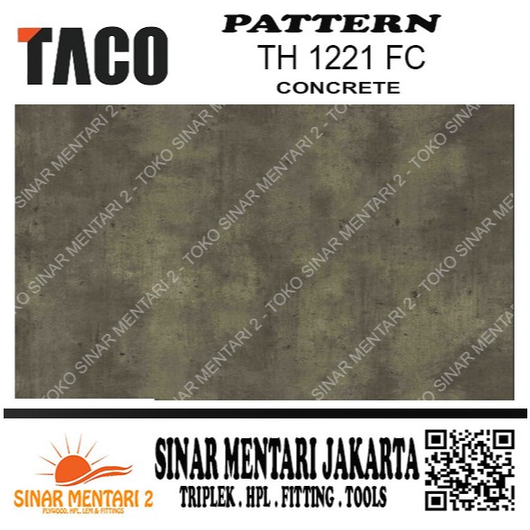 TACO HPL PATTERN TH 1221 FC CONCRETE