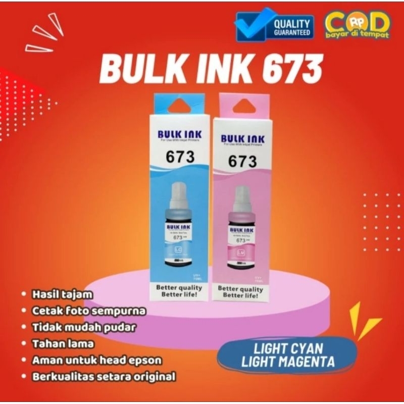 TINTA INK 673 BULK INK for Epson L800 L805 L1800
