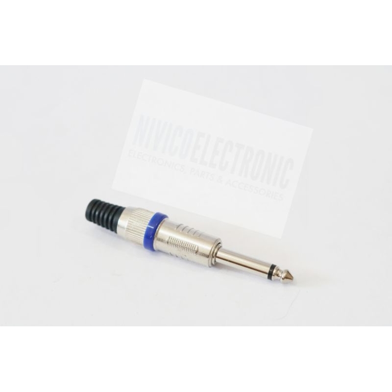 Jack Mic Mono/Jack Audio Akai Canare Mono New Besi 6.5mm