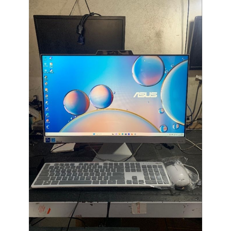 PC All In One Asus Intel Core i7 1255u Gen12th RAM 16GB  NVME 512GB Gen3 Display 24"inch