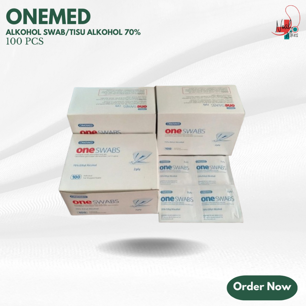 Alkohol Swab Onemed / Sensi Alkohol Swab / Tisu Alkohol 70%