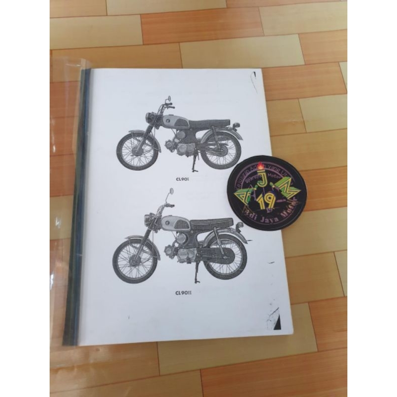 Buku Part Catalog Katalog Copian Honda CL90 CL901 CL 90 11 CL90 1 CL90 11