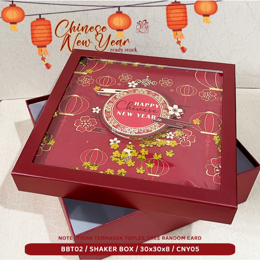 

CNY BOX / BBT02 _ SHAKER BOX _ 30x30x8