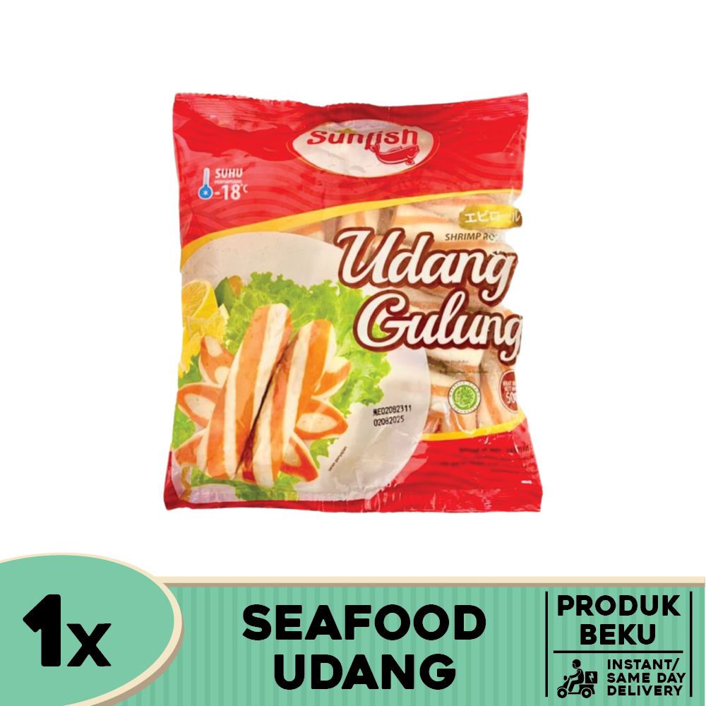 

SUNFISH Udang Gulung 500gr