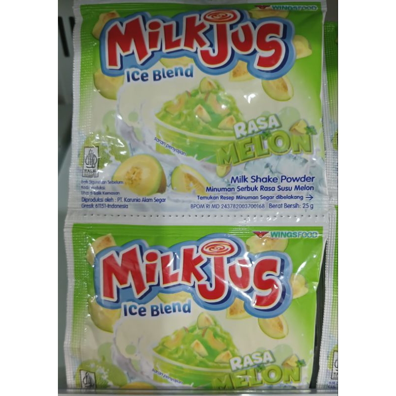 

Milkjus rasa 25g x 10sachet