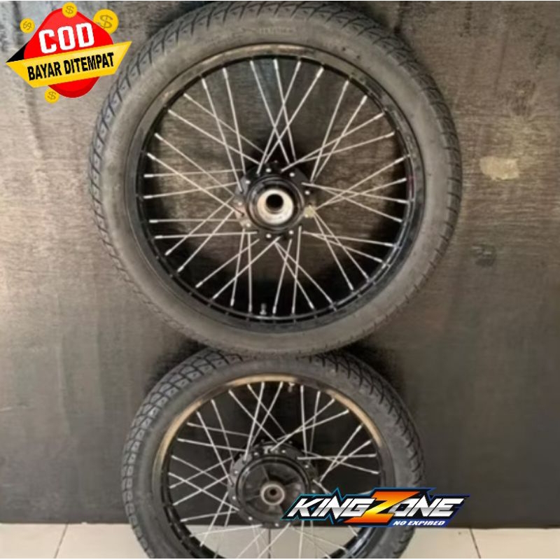 VELG PELK SET RX KING RXS RXK ROSSI RING 18 BAN IRC