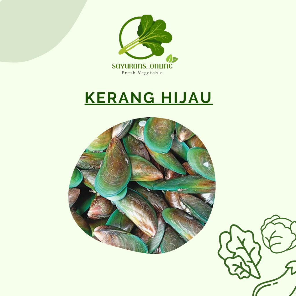 

kerang hijau 1kg