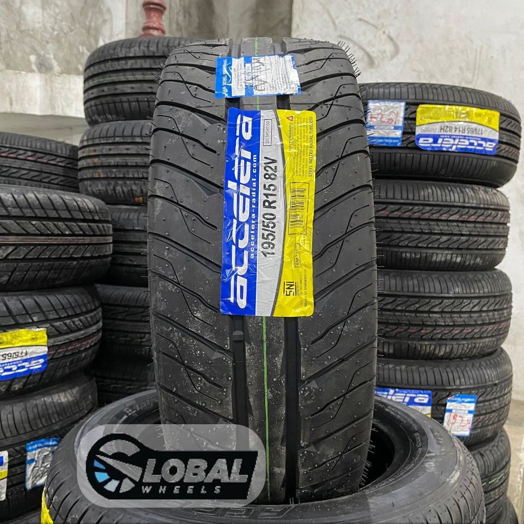 Ban Accelera ukuran 195 50 R15 tubles |Ban mobil ring 15 semi slick