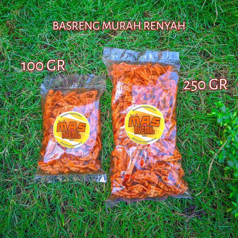 

Basreng pedas daun jeruk // basreng daun jeruk 100 gram dan 250 gram