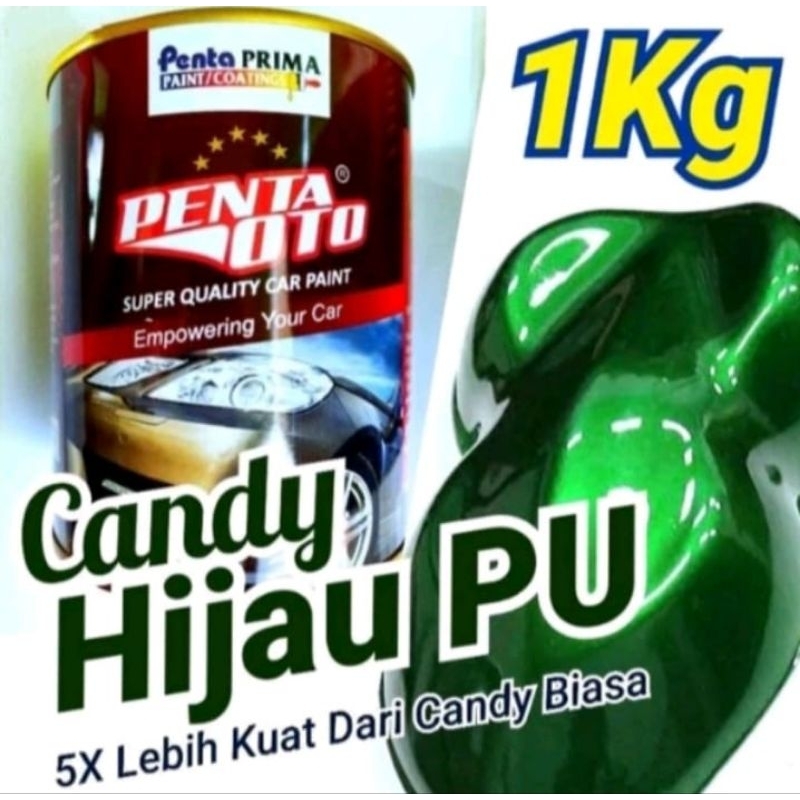 Cat Candytone Candy Green PC 060 PU Penta Oto Candy Hijau