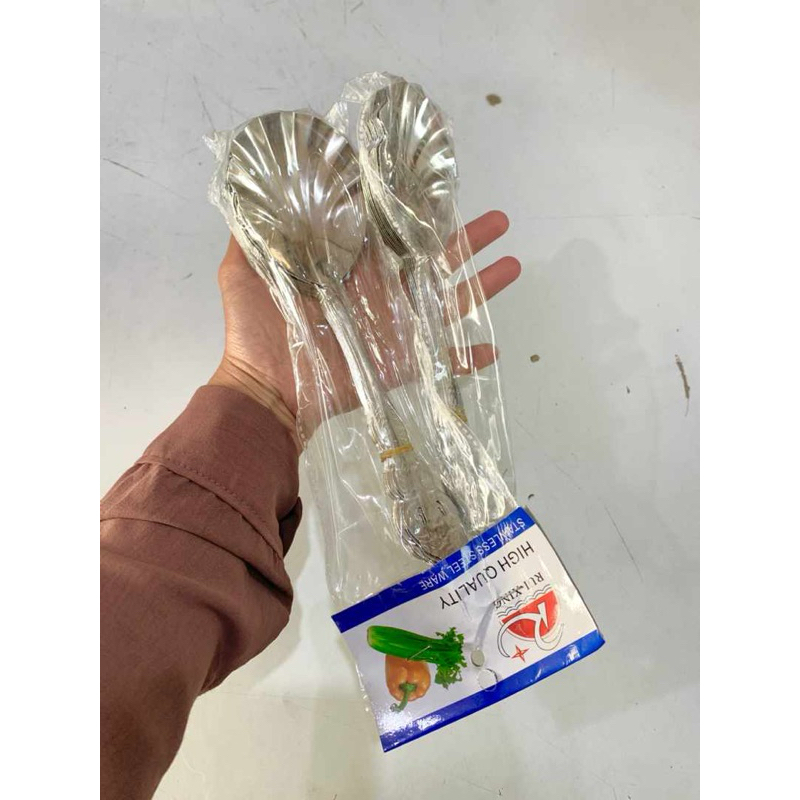 SENDOK PRASMANAN KERANG RUI XING ISI 12