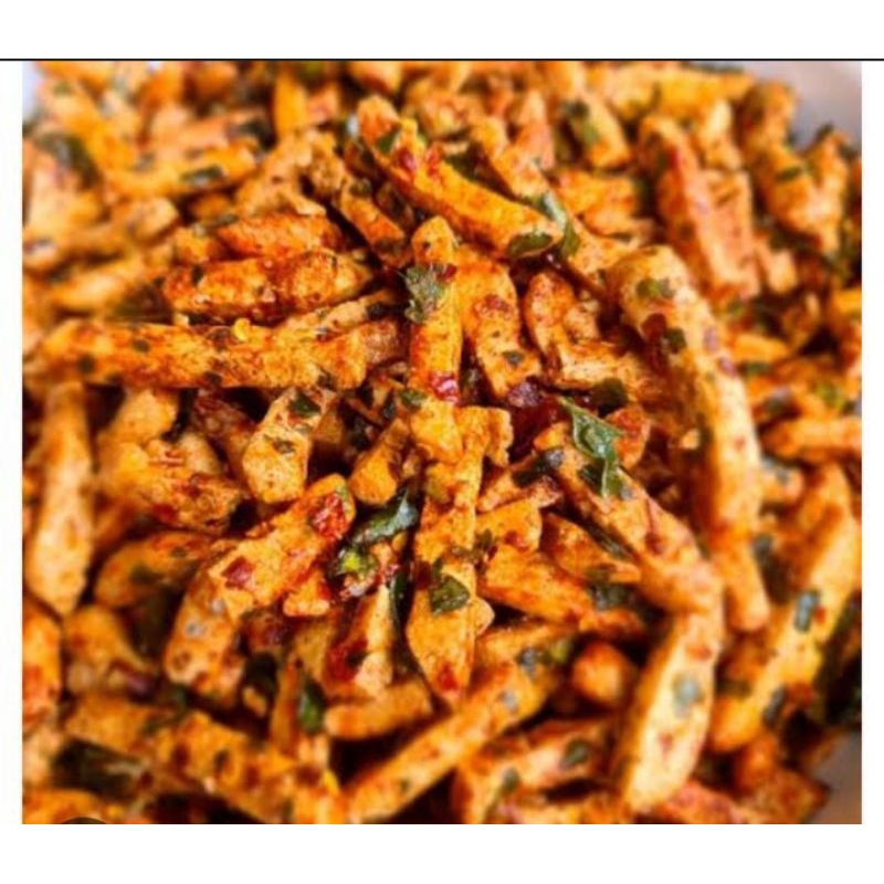 

Basreng Pedas / Basreng pedes daun jeruk 250 gr, 500 gr