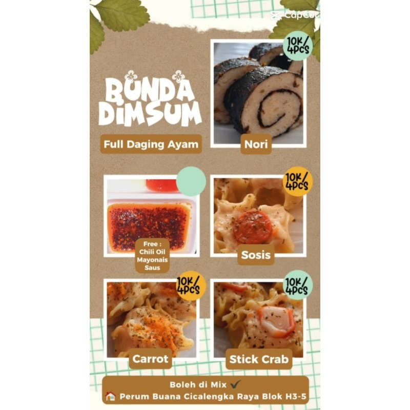 

BUNDA DIMSUM